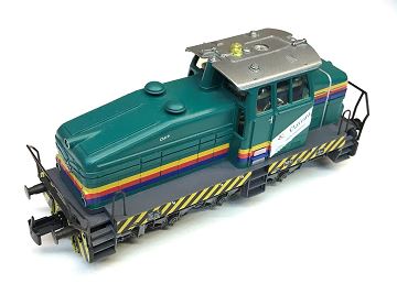 <b>Märklin 33785</b><br>AC Digital delta<br>mit Blinklicht<br>Diesellokomotive Clara<br>Clariant Werk Gersthofen<br><br><br>Zustand: 1-2 mit Originalverpackung<br>Preis: 75,00 €<br><br><b><b><font color=#cc0000>VERKAUFT</font></b></b><br>